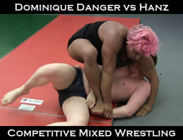 Dominique Danger vs Hanz 2013: Mixed Wrestling