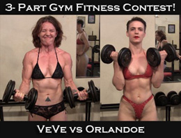 VeVe vs Orlandoe: Gym Fitness Contest