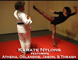 Karate Nylons Athena