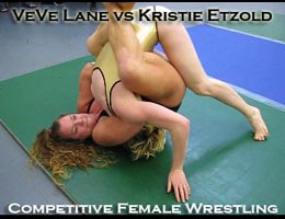 VeVe Lane vs Kristie Etzold: Competitive Female Wrestling