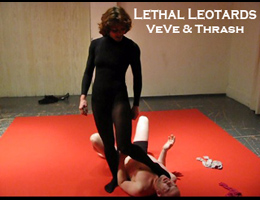 VeVe Lane's 'Lethal Leotards' Mixed Wrestling Domination