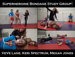 superheroine bondage