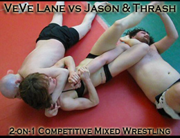 VeVe Lane vs Jason and Thrash