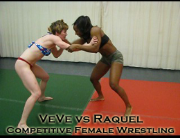 Competitive Female Wrestling Video