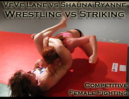 VeVe vs Shauna Ryanne: Competitive Female Fighting