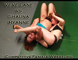 VeVe vs Shauna Ryanne: Competitive Female Wrestling