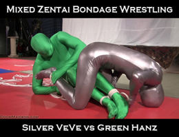 Zentai Bondage Wrestling