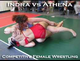 Competitive Female Wrestling Video
