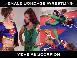 and bondage wrestling Woman