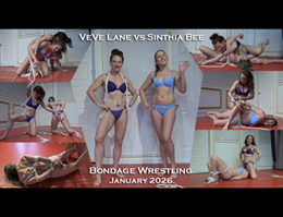 bondage wrestling: veve vs sinthia bee